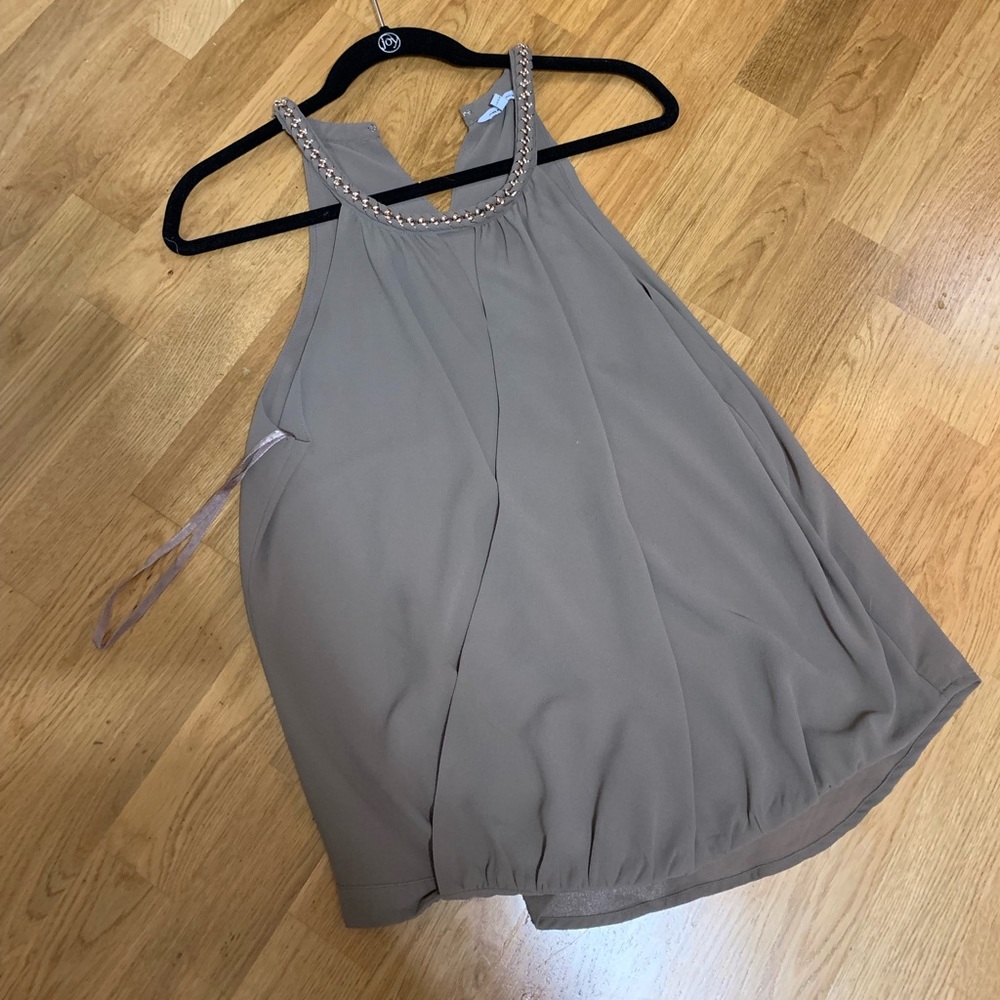 Brown/tan Top